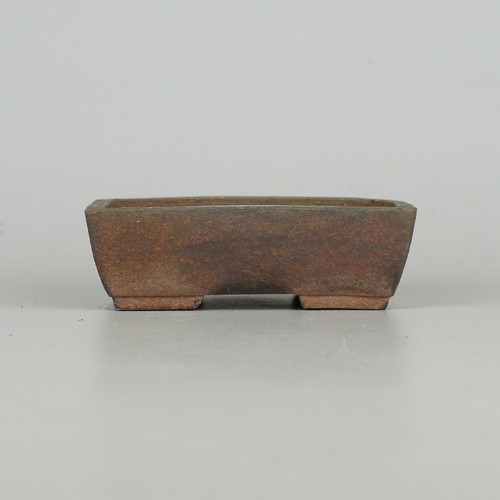Japanese Bonsai Pot Kohou Unglazed Rectangular Bonsai Pot-BP338