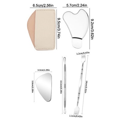 Blackhead And Whitehead Removal Tool Nose & Face Pore Cleaner Pimple Extractor