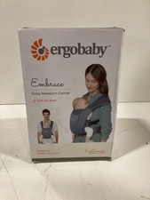 Ergobaby Embrace Cozy Knit Soft Newborn Baby Carrier Cream Pre-owned