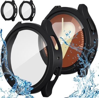 Diruite 2 Stück Schutzhülle für Samsung Galaxy Watch 7 44 mm Hülle,Wasserdicht H