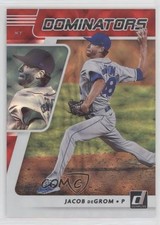 2021 Panini Donruss Dominators Red 101/149 Jacob deGrom #DOM2 0e6a