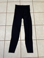 PINK ACTIVE VICTORIA'S SECRET NEW Black High Rise Seamless Fitness Leggings XS
