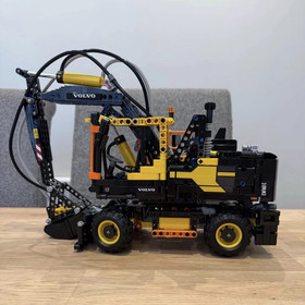 Lego Volvo Ew160e 42053 Technic Excavator 100% Complete no Instructions no Box