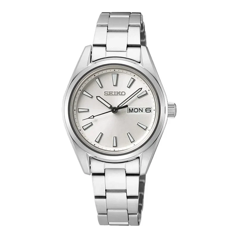 Reloj para mujer Seiko SUR349P1 cuarzo esfera blanca acero inoxidable
