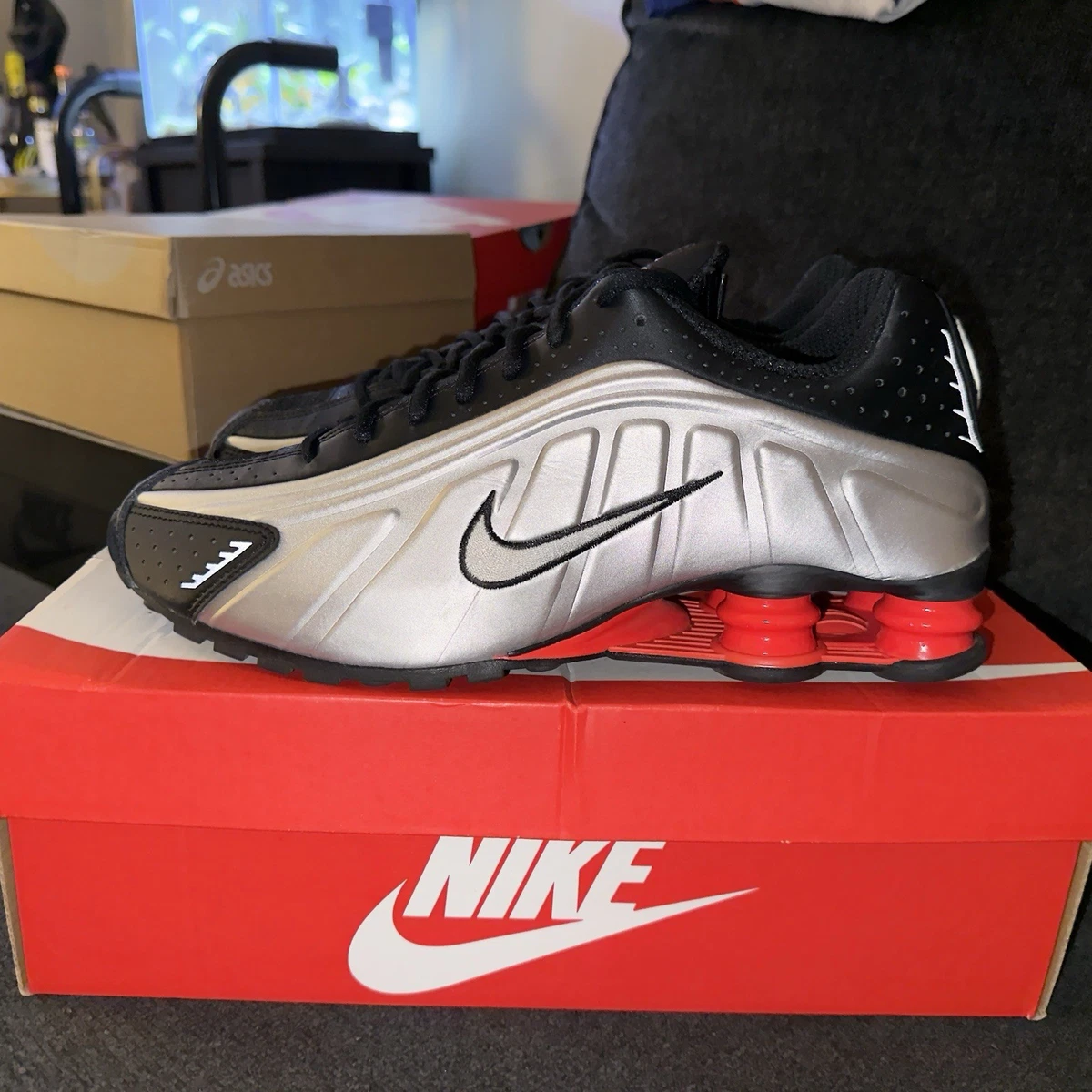 Nike Shox Silver Athletic Shoes for Women for sale | eBay