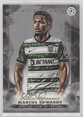 2022-23 Topps Inception UEFA Club Competitions Marcus Edwards Rookie RC 0r9h