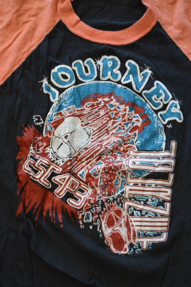 Vintage Journey ESC4P3 Blue Oyster Cult Triumph Concert T-Shirt Medium M Galaxy - Image 2 of 4