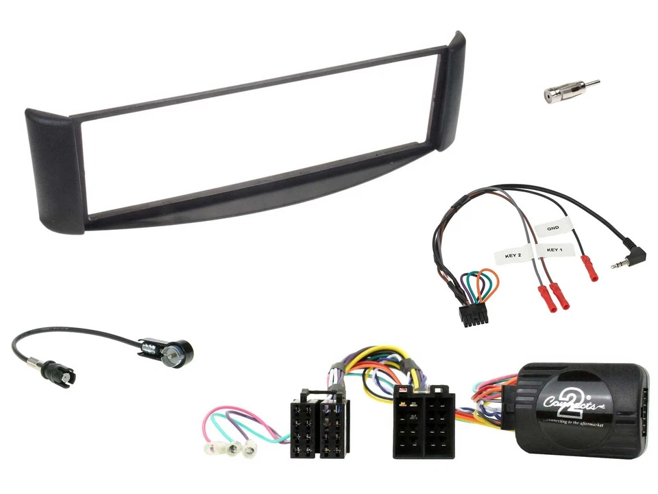 Blaupunkt Lenkrad Bluetooth DAB CD USB Autoradio für Smart ForTwo 04-07 schwarz - Bild 3 von 4