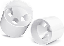 2PCS Golf Hole Cups, ABS Plastic, 4 Depth x 4.25 Diameter, Putting Green