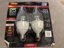Feit Electric Dimmable Chandelier Bulbs 25 Watt Soft White