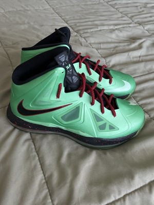 Nike Lebron X 10 Cutting Jade 2012 Size 7Y