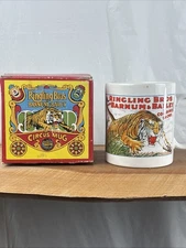 Vintage Ringling Bros Barnum & Bailey Circus 1983 Mug 100th Anniversary w Box