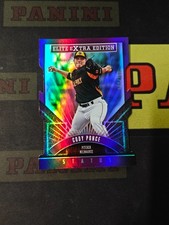 2015 Panini Elite Extra Edition Baseball Die-Cut Purple Cody Ponce /150