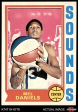 1974 Topps #192 Mel Daniels Sounds (Pros) New Mexico 8 - NM/MT