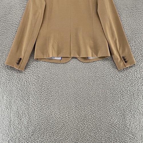 J Crew Schoolboy Blazer Womens Small Office Academia Camel Preppy Old Money - Picture 10 of 12