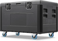 US Utility Cable Trunk Road Case with Wheels Heavy Duty ATA Rolling Road Case