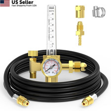 Yeswelder Argon/CO2 Mig Tig Flow Meter Gas Regulator Gauge Welding Weld with...