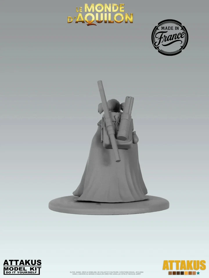 Statuetta Irinild (Elfi) da dipingere - taglia M (6-9 cm) - Made in France by... - Immagine 4 di 4