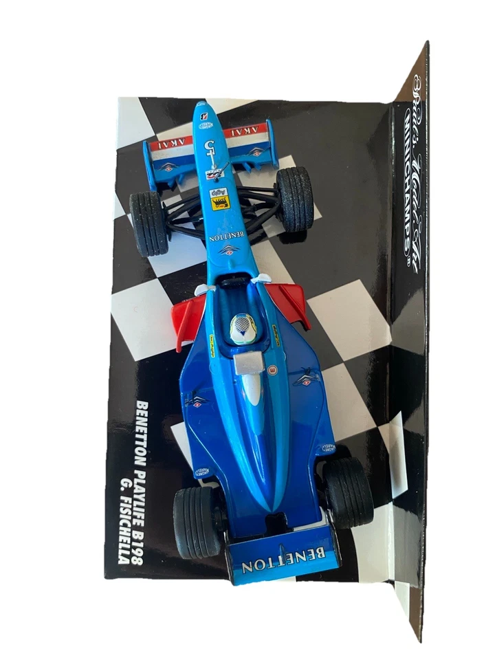 MINICHAMPS PLAYLIFE 1998 G.FISICHELLA Scala 1/143 - Immagine 4 di 4