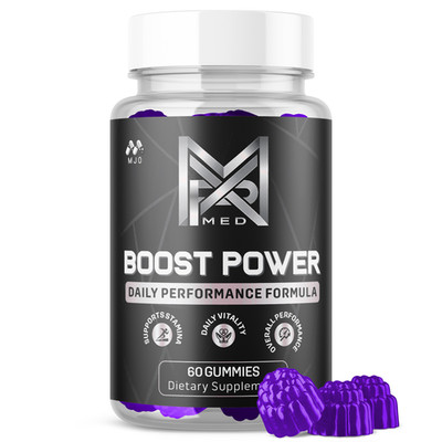 (1 Pack) Boost Power Gummys Advanced Max Male Support BoostPower 60 Gummies