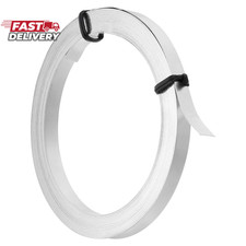 PATIKIL 19.7 Feet Flat Copper Wire, 5Mm Wide Nickel Silver Wire 32 Gauge Flat Be