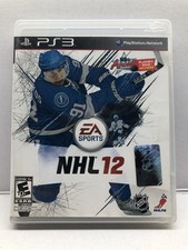 NHL 12 (Sony PlayStation 3, 2011) Complete w/ Manual - Tested Working Free Ship