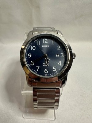 Timex Highland Street Mens Watch Blue Face Light Up Dial