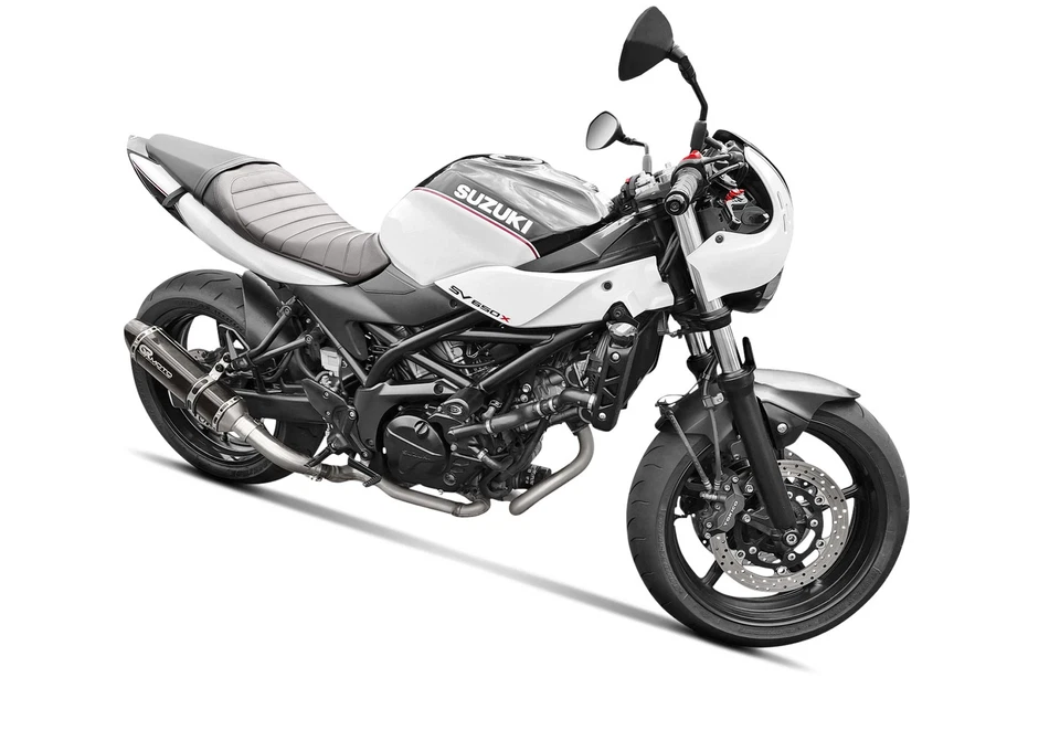 Exhaust for Suzuki SV650 / SV650 X 2016-2024 GRmoto Carbon - Image 4 of 4