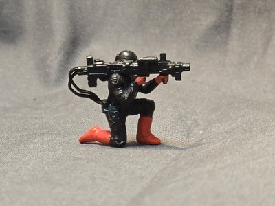 Vintage Galoob Xpanders 1989 Commandos BAZOOKA MAN black figure part