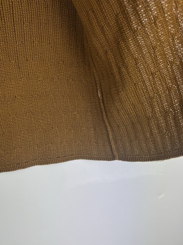 Peruvian Connection Strickjacke vorne offen braun Größe XS - Bild 5 von 6