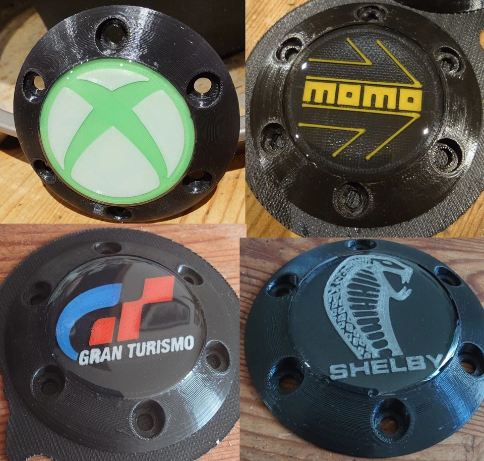 Logitech G27, G29, G920, G923 Custom Faceplate/Centre Cap Logo-Ask 4 Other Logos - Image 4 of 4