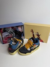 Union La x Air Jordan 4 Retro Off Noir, Size 6.5W, OG