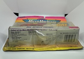 Micro Machines Super Sparklers Collection #2 W/Limited Vehicle RARE! 1992 Galoob