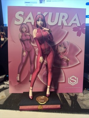 Star Universe Studio - Sakura Uchiha Latex Ninja Resin Statue Figur Deluxe Ver.