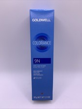 Goldwell Colorance Demi-Permanent Hair Color Tubes 2.1 oz Very Light Blonde 9N