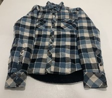 Fox Riders Co. fleece lined flannel shirt Men...