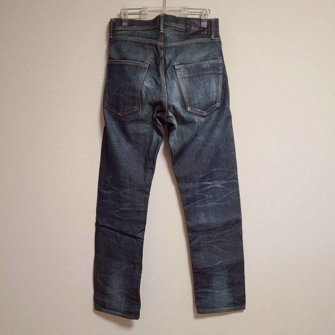 VISVIM Straight Denim Pants Python Patch Blue 30x… - image 4