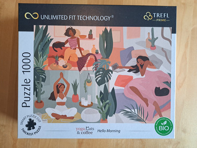 Hello Morning  1000 Teile Puzzle Trefl Prime komplett