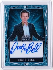 Drake Bell 2024 Leaf Metal Web Exclusive Auto Card /99 Nikelodeon Drake & Josh