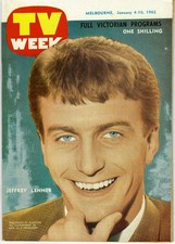 TV WEEK (Victoria) Jan 4 1962 JEFFREY LENNER