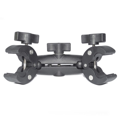 Double Metal Super Clamp Magic Arm Clip 360° Dual-Head Super Clamp - Picture 2 of 8