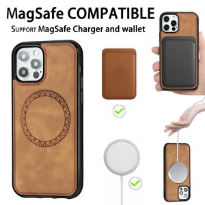 Pu Leather Magnetic Wireless Charger Cover For Iphone 12 Pro Max 11x Retro Case Ebay