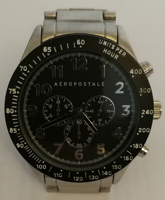 Aéropostale Armband-Uhr CTJXCHI 5275 (Stainless Steel back) Zustand wie neu 44mm