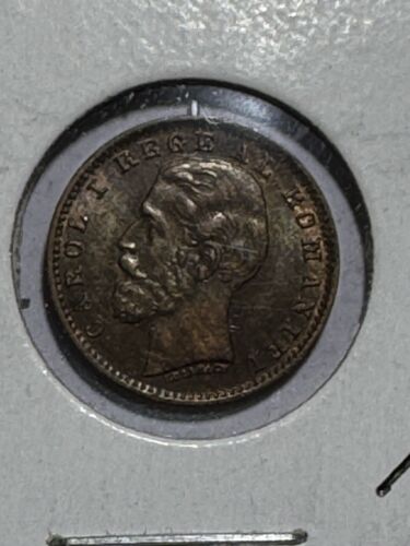 ** ROMANIA 1900 .B (CAROL I) BAN....YR TYPE. **