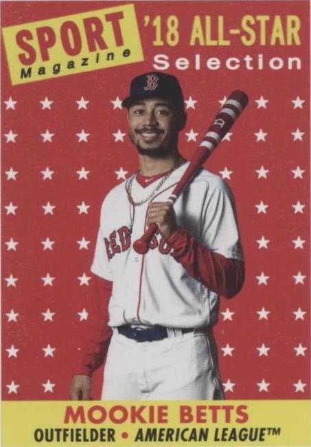 2019 Topps Archives - Mookie Betts #308 - 1 of 1