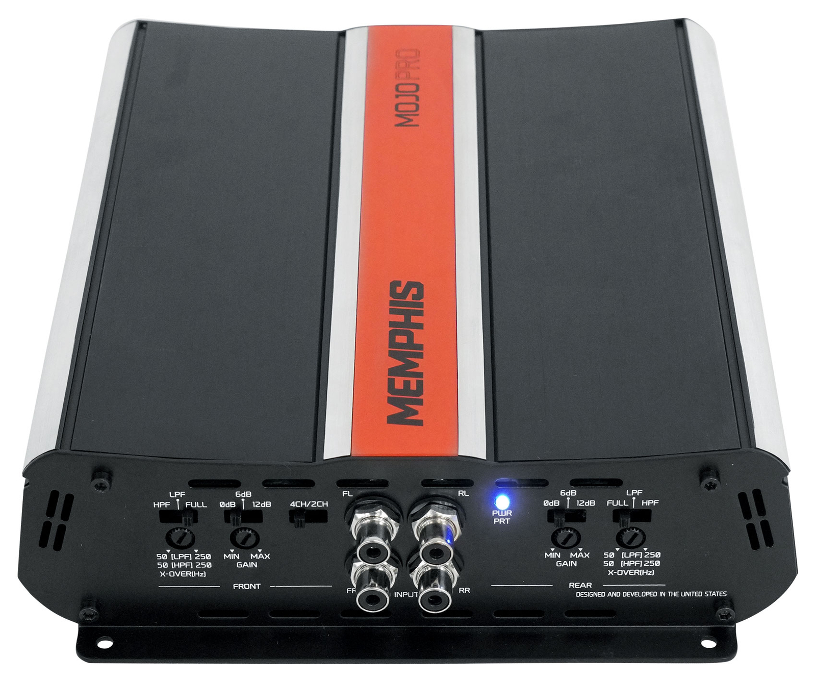 Memphis Audio MJP8004 800 Вт RMS 4-канальный автомобильный усилитель Mojo Pro Amp Full Range