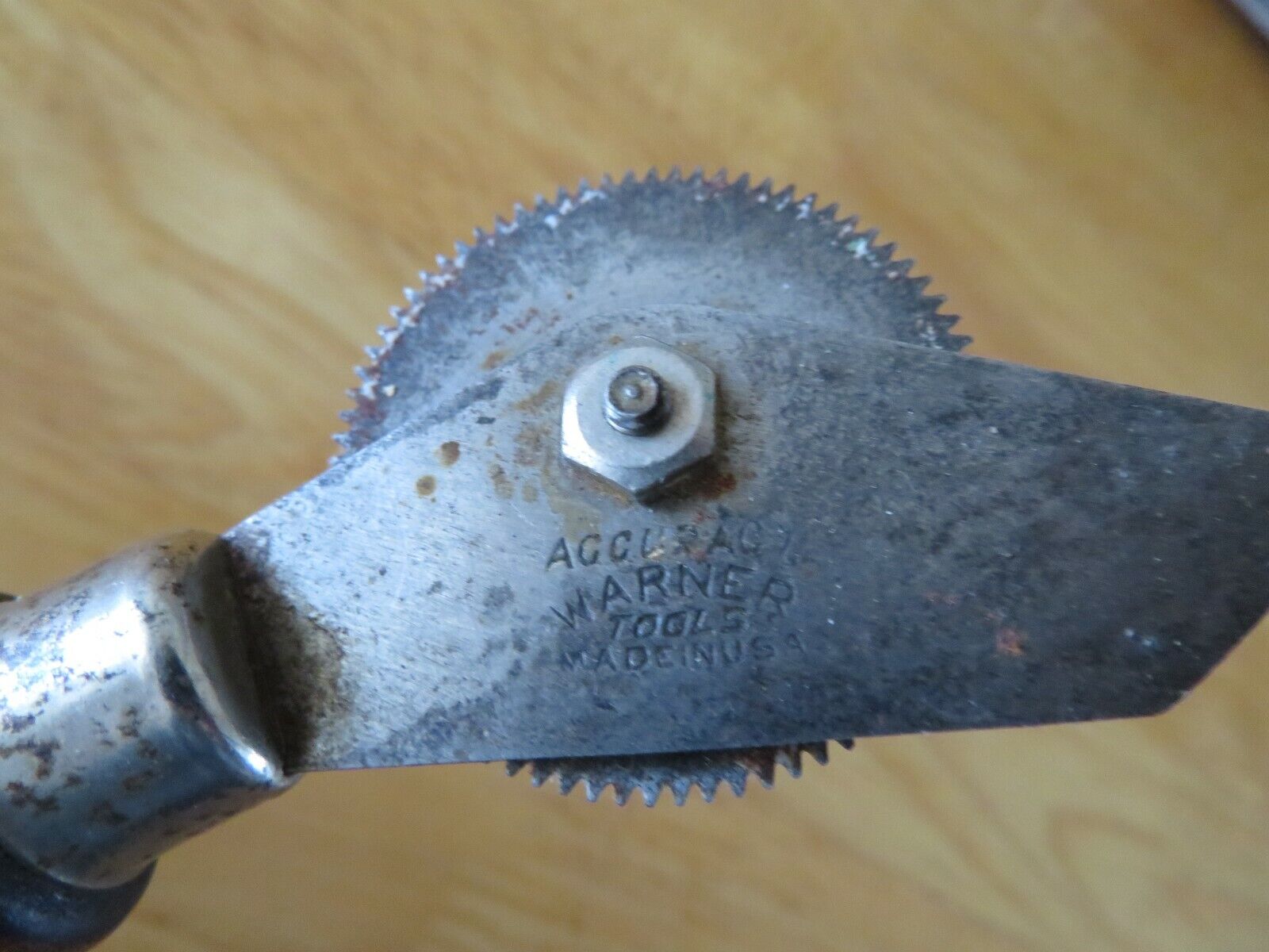 ACCURACY WARNER TOOLS LEATHER CUTTER KNIFE WHEEL USA eBay