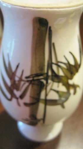 China Vase White Literate Bamboo Painting - Picture 8 of 12