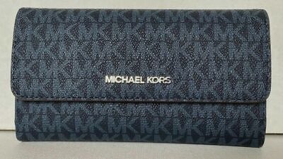 michael kors signature trifold wallet