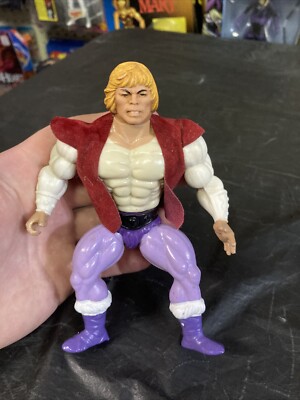 Vintage Prince Adam MOTU Masters of the Universe Mattel Soft Head 1981 Taiwan
